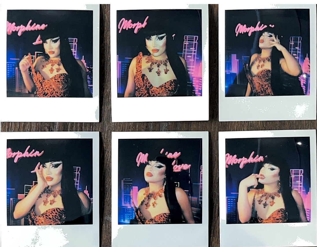Morphine Love Dion: Drag Con Polaroid