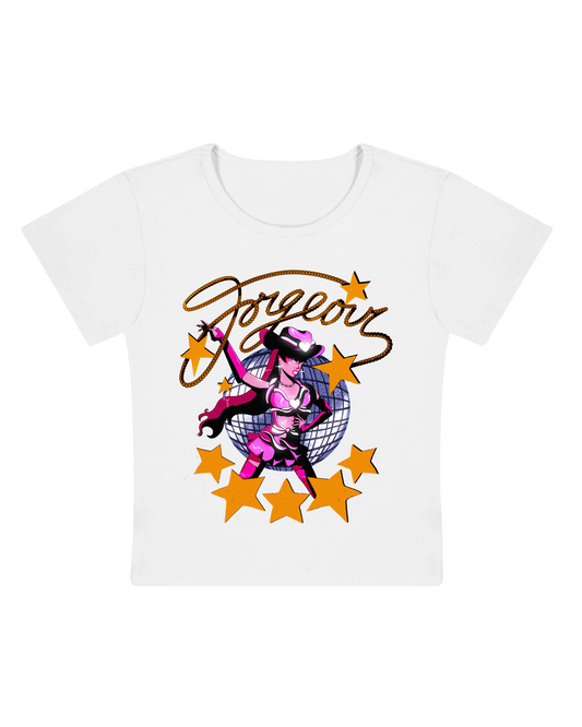 Jorgeous: Disco Cowgirl Baby Tee