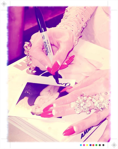 NEW Amanda Lepore: “SPICY” Signed Polaroid
