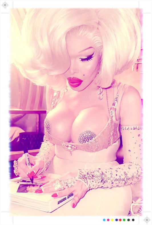 NEW Amanda Lepore: “SPICY” Signed Polaroid