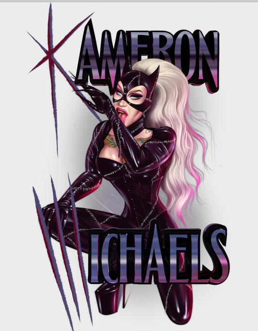 Kameron Micheals: Miss Kitty sticker