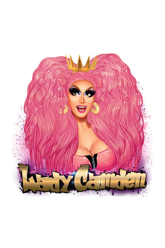 Lady Camden Tits McGee Sticker