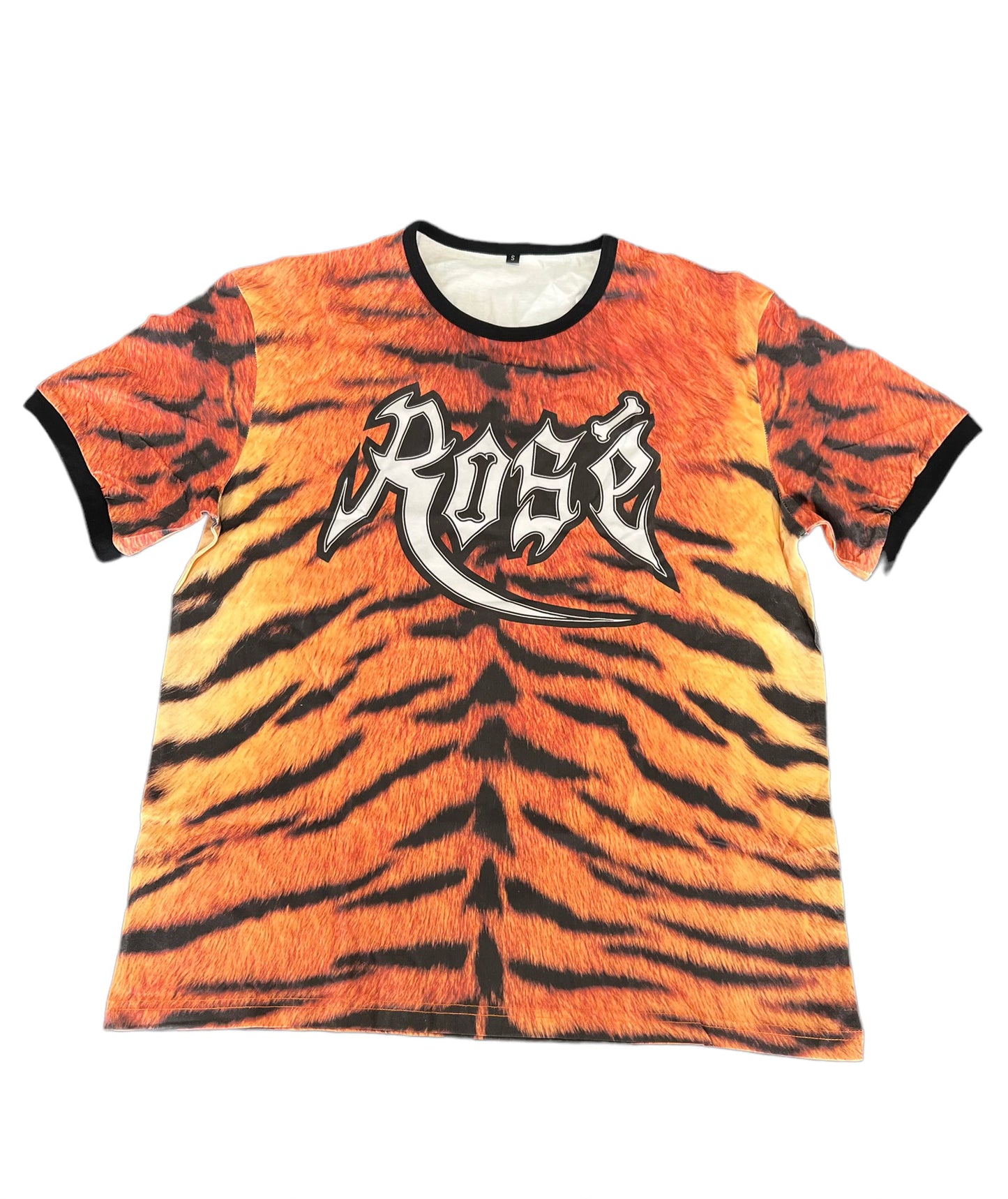 Rosé End of World Tiger Print Shirt